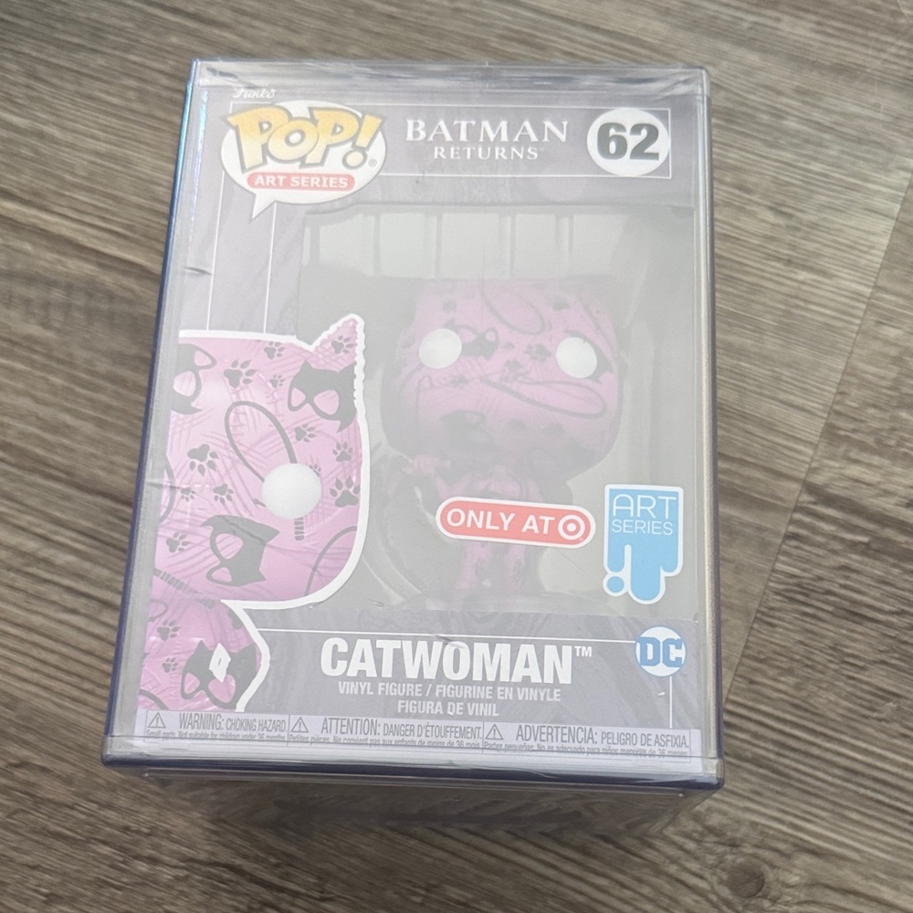Funko Art Series Catwoman in Pink and Black